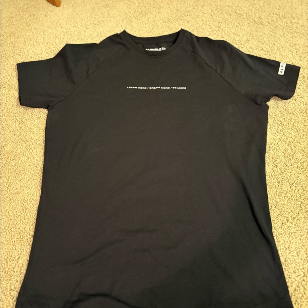 Alphalete Black Crew Neck T-Shirt